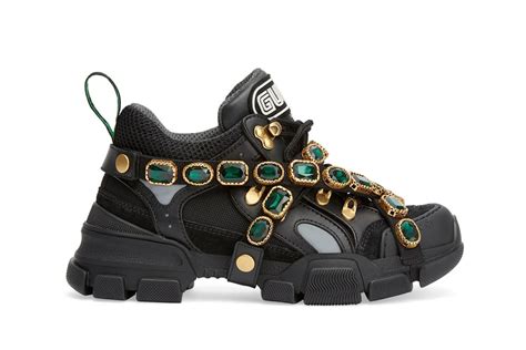 gucci segabe shoes|Gucci sneakers with jewels.